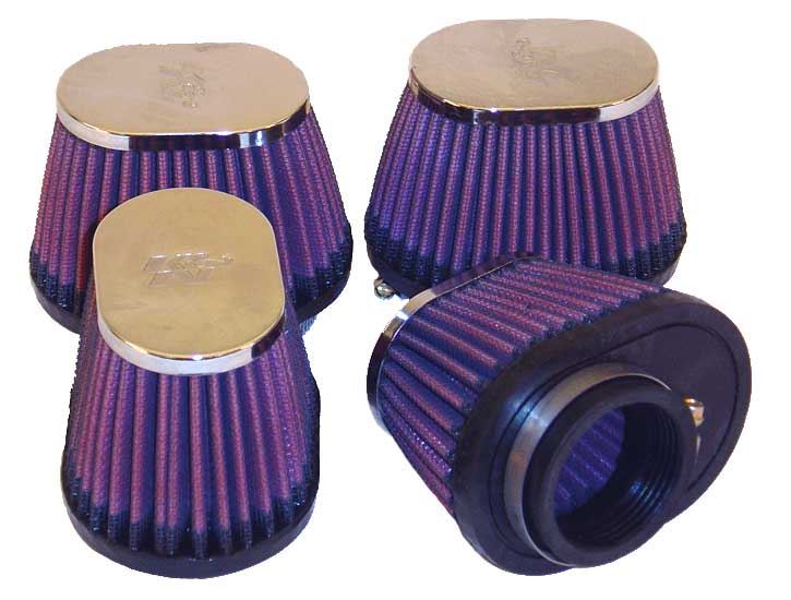 K&N Universal Clamp-On Filter High-Flow Kawasaki Kz1000C/P Police 1015 78-81