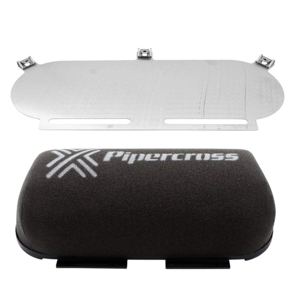 Pipercross PX600 Blank Baseplate Twin Carb and Air Filter D-Shaped C6006, C604D