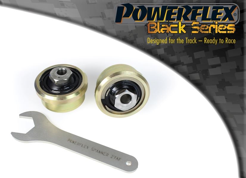 Powerflex Black Front Wishbone Rear Caster Adjustable PFF19-2202GBLK 2 Included