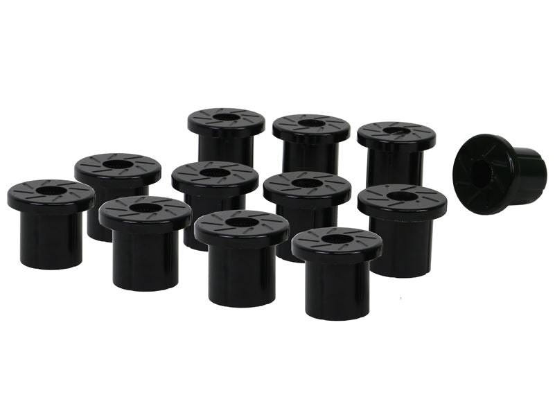 Whiteline Spring Front/rear Eye And Shackle Bushing Kit Toyota Nissan W71042