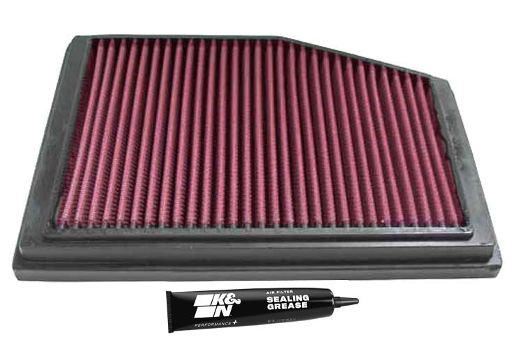 K&N High-Flow Performance Panel Air Filter PORSCHE BOXSTER 2.7 220Hp 99-02
