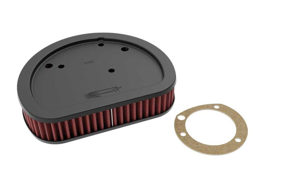 K&N High-Flow Air Filter Washable Harley Davidson Fxdb Street Bob 103 CI 14-17