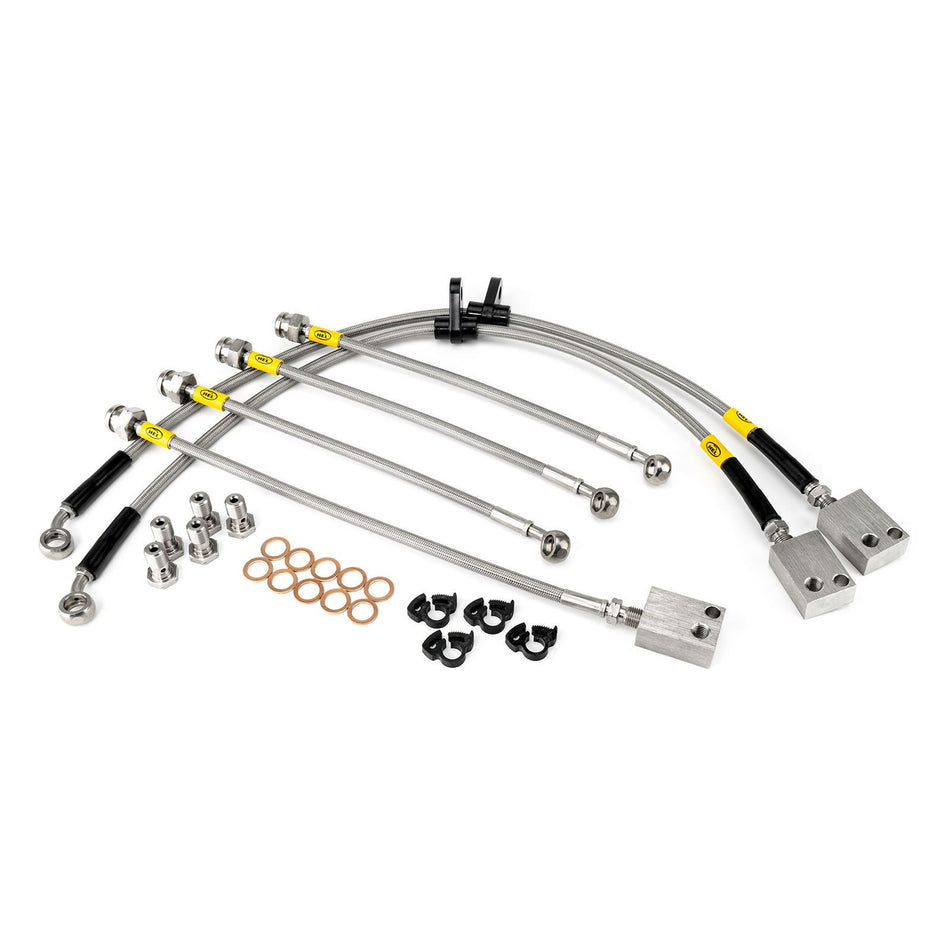 HEL Performance Braided Brake Lines Kit For Honda Civic FK2 Type R 2.0 15-