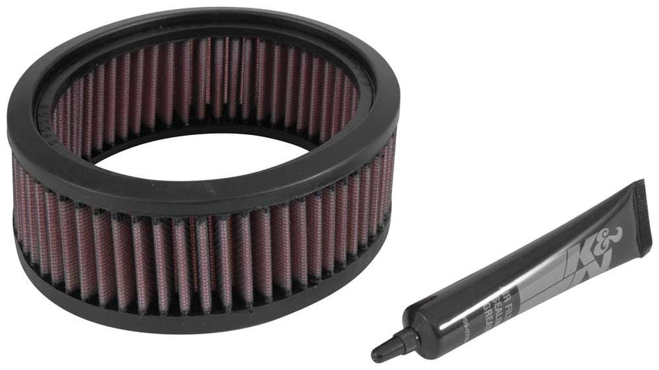 K&N Air Filter High-Flow Performance Washable Reusable Oiled Drop-In Cold Air