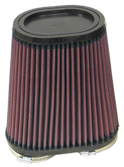 K&N Air Filter High-Flow Performance Washable Reusable Oiled Drop-In Cold Air