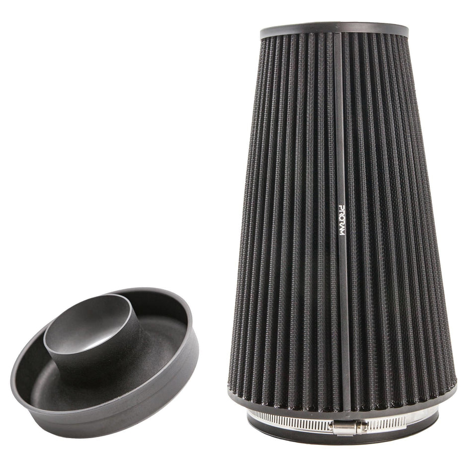 Ramair Universal XL Cone Pleated Air Filter Intake With Velocity Stack 127mm OD