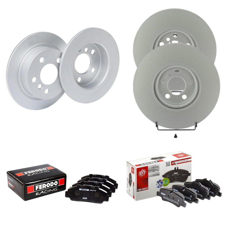 MINI F56 John Cooper Works 2.0 JCW Front & Rear Brake Discs and Pads FR DS2500