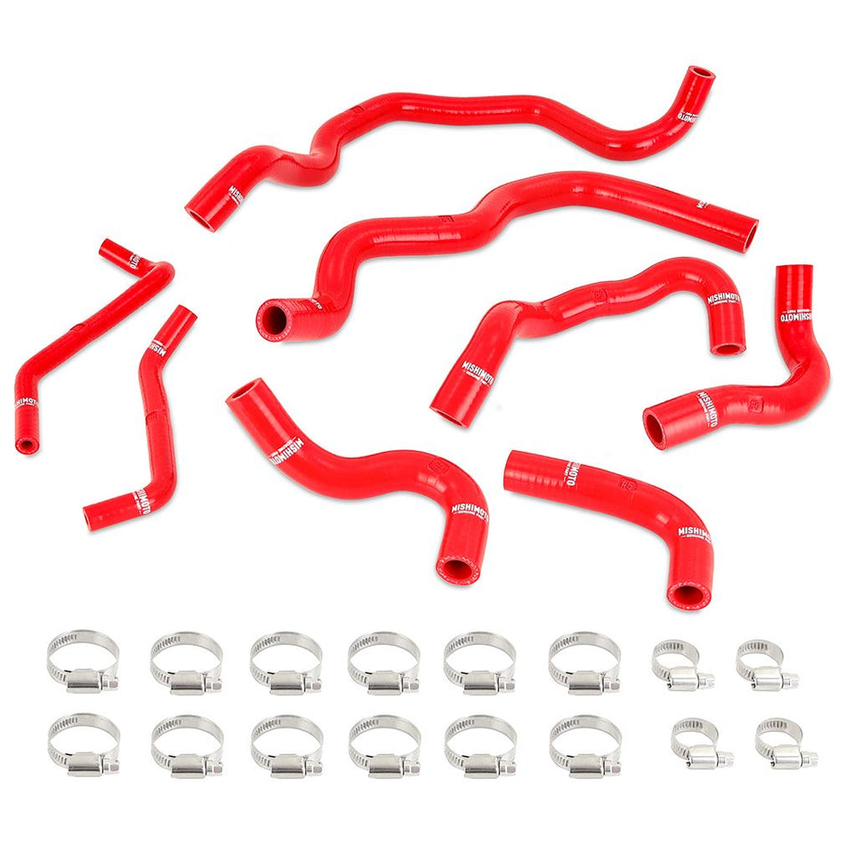 Mishimoto 3.0T Ancillary Coolant Hose Kit INFINITI Q50/Q60 2016-2022 Red