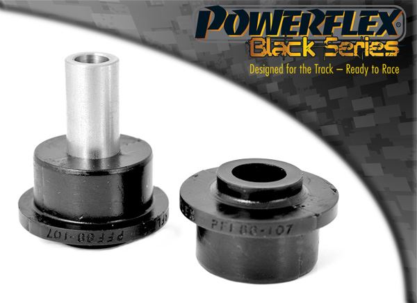 Powerflex Black Series Front Upper Bulkhead Mount 36mm PFF88-107BLK (1 Included)