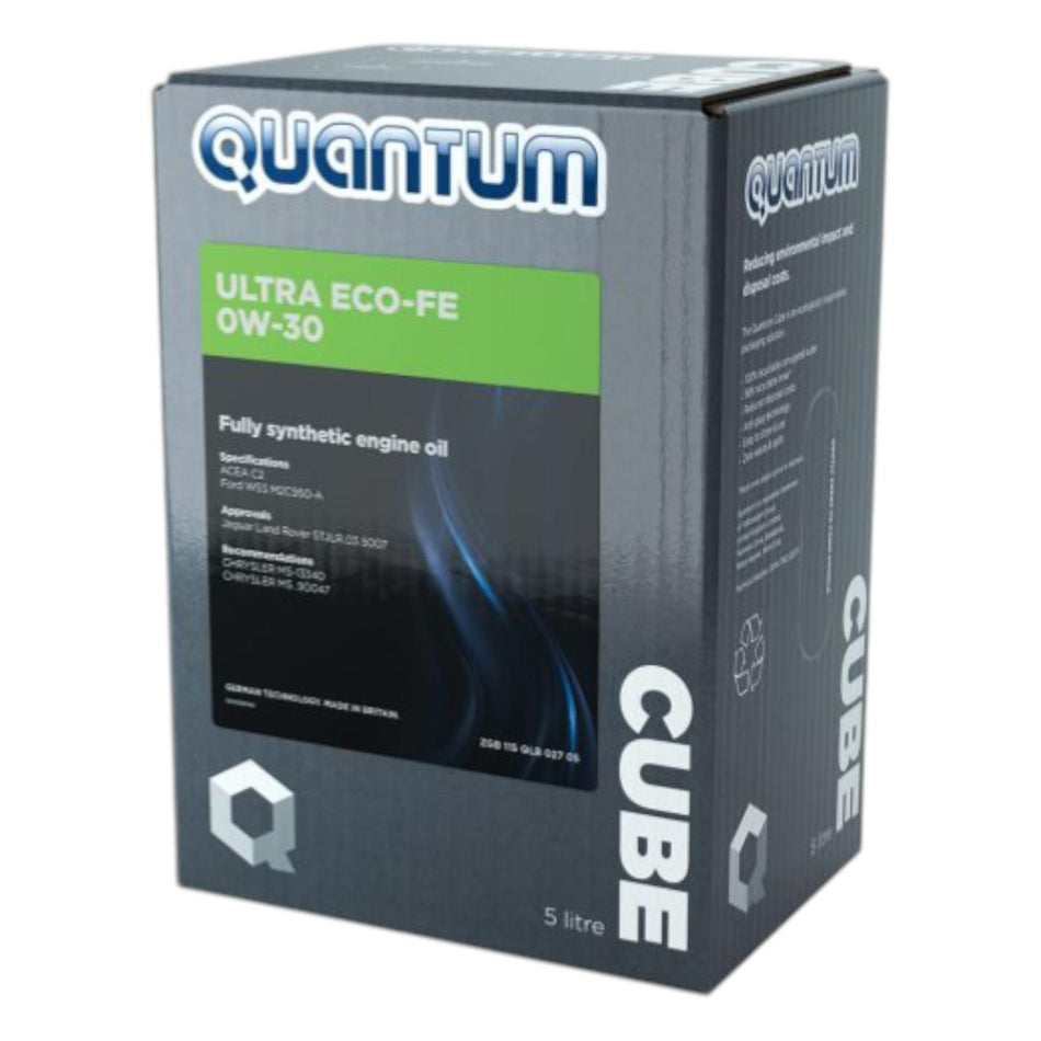 Quantum ULTRA ECO-FE 0W-30 Fully Synthetic Engine Oil 5L For Jaguar Land Rover + More