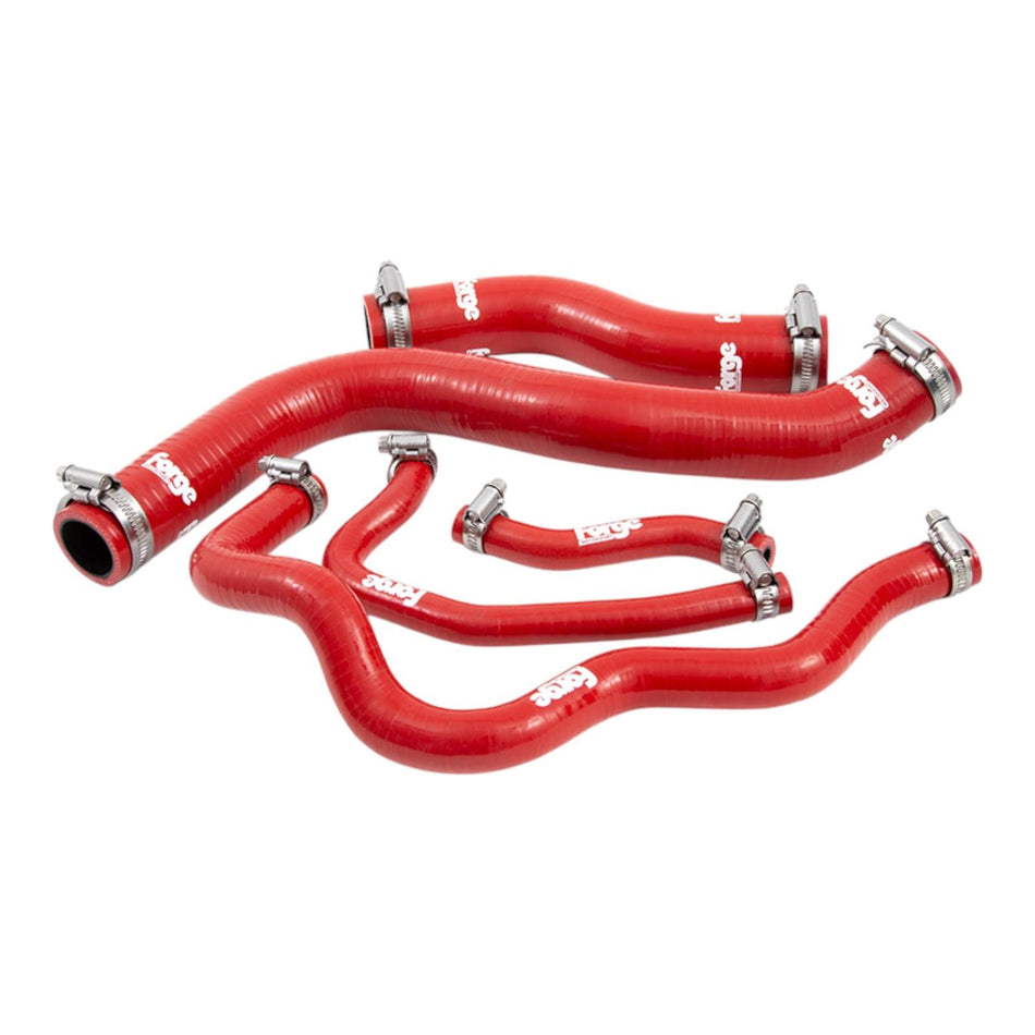 Forge Motorsport Red Radiator Hose Kit For Honda Civic Type R FK8 2017-21