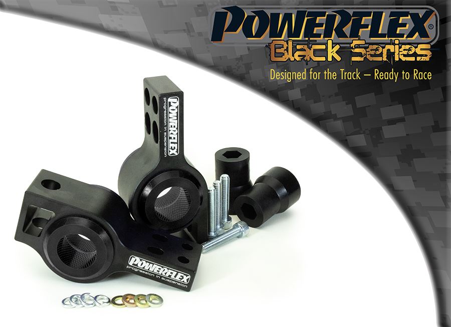 Powerflex Black Front Wishbone Rear Anti-Lift Caster Offset PFF85-502GBLK 2 inc