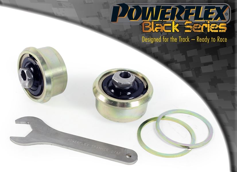 Powerflex Black Front Wishbone Rear Anti-Lift Caster Adjust PFF26-102GBLK 2 inc