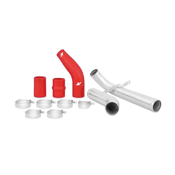 Mishimoto X Upper Intercooler Pipe Kit, Red Hoses Mitsubishi Lancer 2008-2015