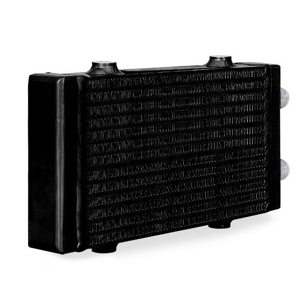 Mishimoto Performance Universal Dual Pass Bar & Plate Oil Cooler, Small Black