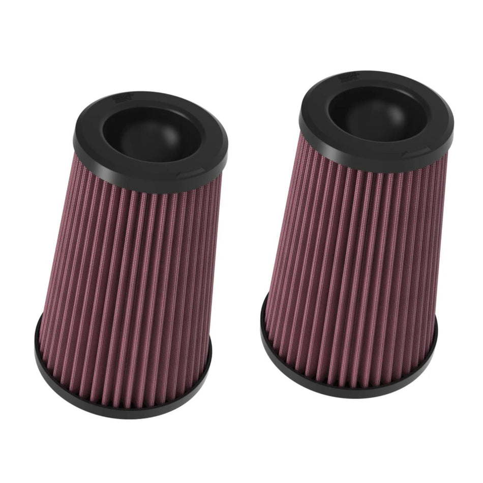 K&N Filter High Flow 2x Replacement Air Filters for Porsche 911 992 4.0 GT3 Touring Rs