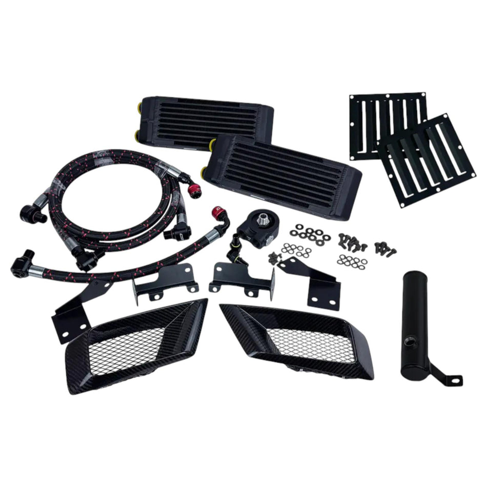CSF Dual Engine Oil Cooler Kit 8343 For FL5 Honda Civic Type R Performance 2023-
