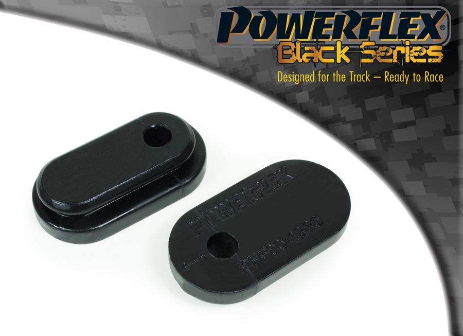 Powerflex Black Series Lower Radiator Mount PFF80-1330BLK (2 Included)