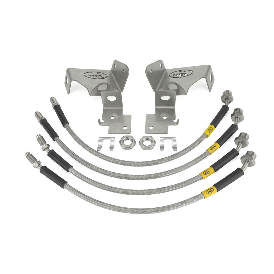 HEL Performance Braided Brake Lines Kit For Aston Martin DB9 04-12