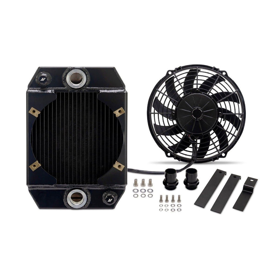 Mishimoto Universal Drag Race Performance Aluminum Radiator Aftermarket Black