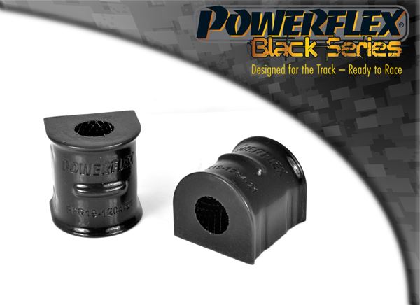Powerflex Black Rear Anti Roll Bar To Chassis 21mm PFR19-1204-21BLK (2 Included)