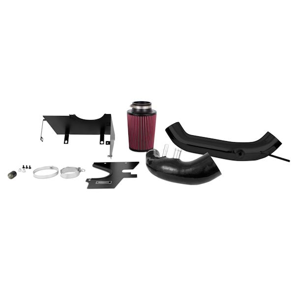 Mishimoto Performance Air Intake Ford Mustang 15 Direct Fit Wrinkle Black