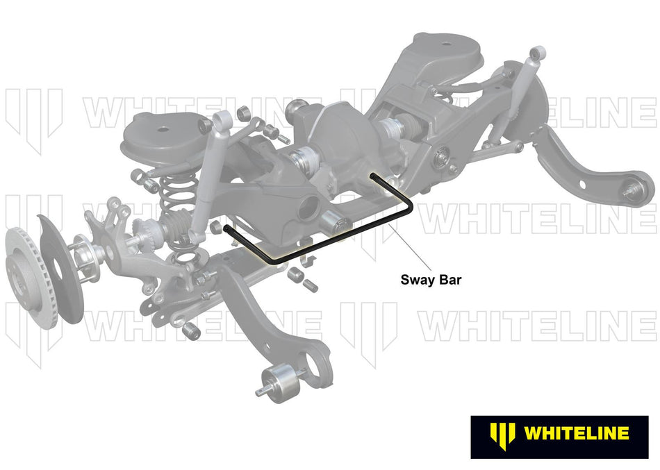 Whiteline Sway Bar 22mm 2 Point Adjustable VW Golf Audi A3 Allstreet BWR24Z