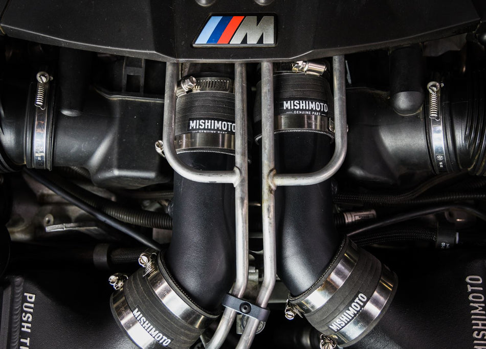 Mishimoto Intercooler Pipe Kit, Micro Wrinkle Black BMW M5/M6 F10 2012-2018