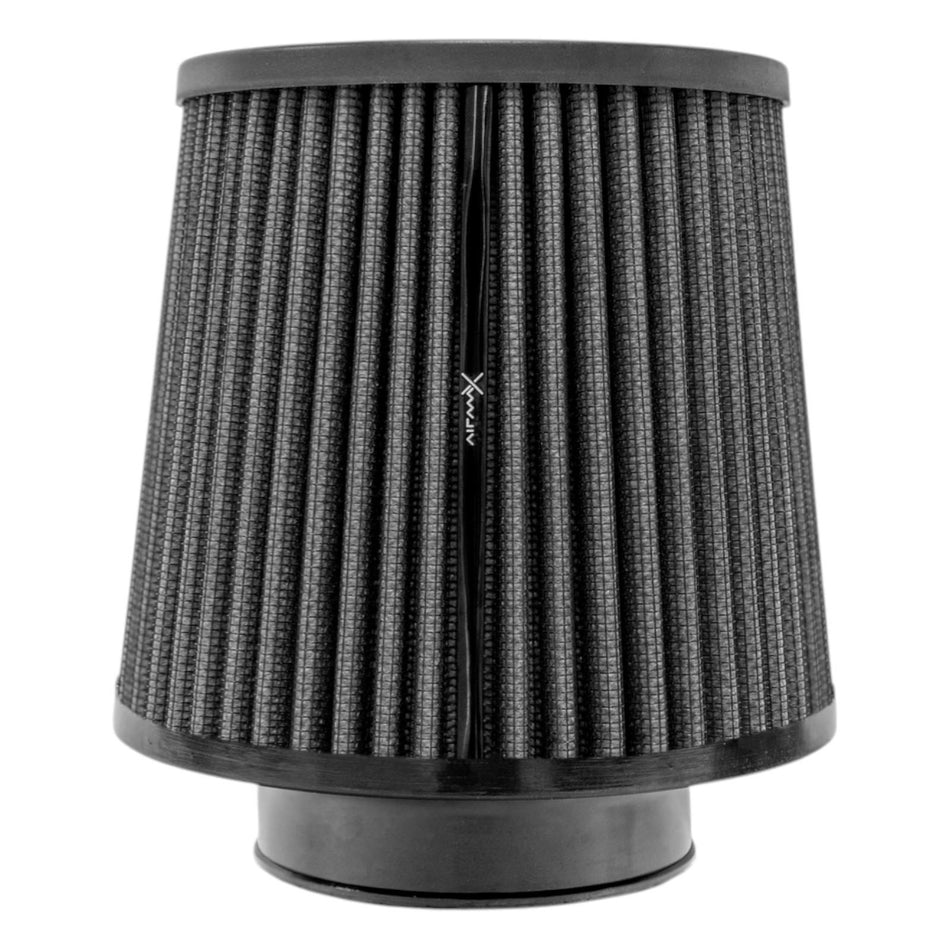 Pipercross Performance AirMax Pleated Cone Air Filter 3.14" Rubber Neck