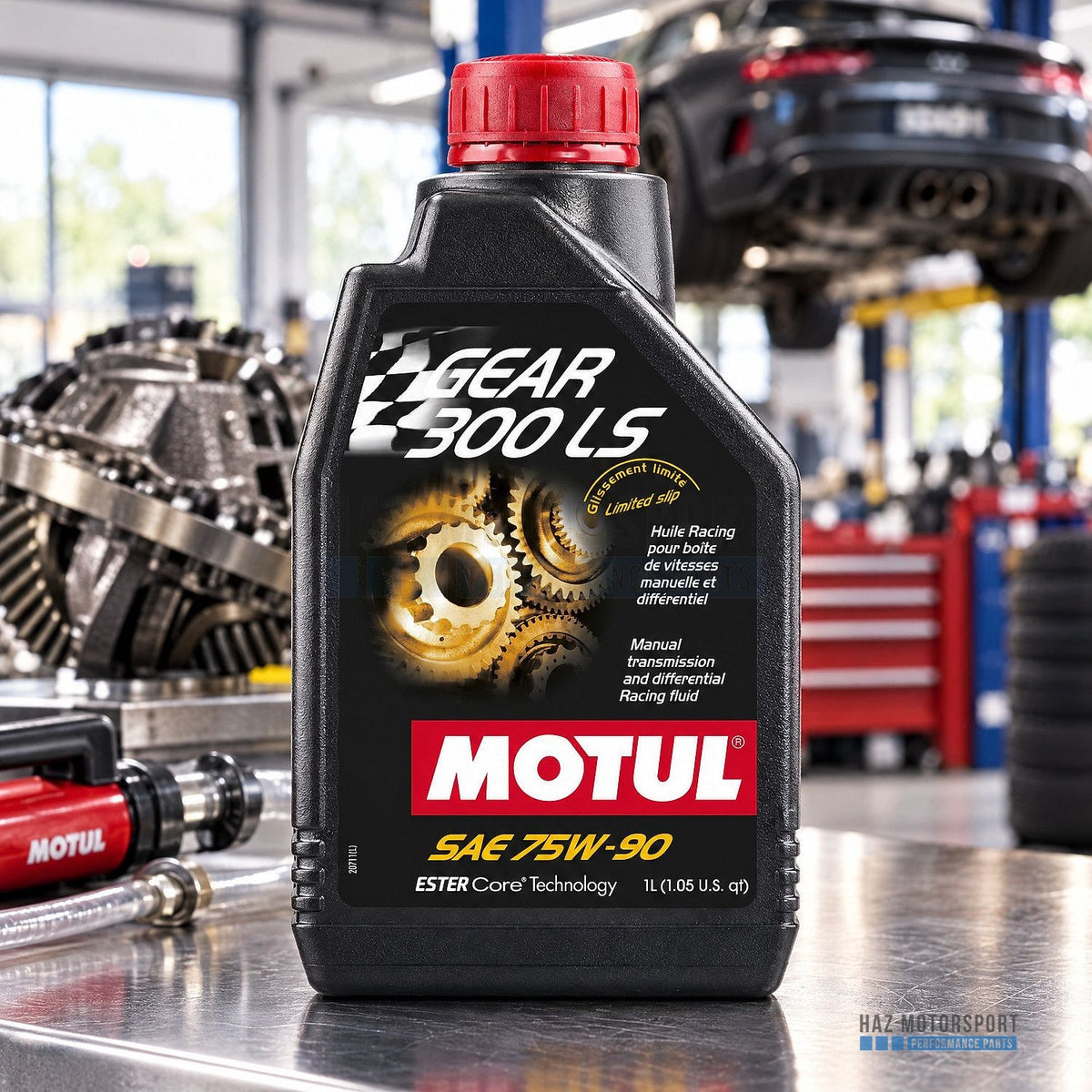 1L MOTUL GEAR 300 LS 75W-90 Ester Gear Oil Limited Slip Differential LSD GL-5