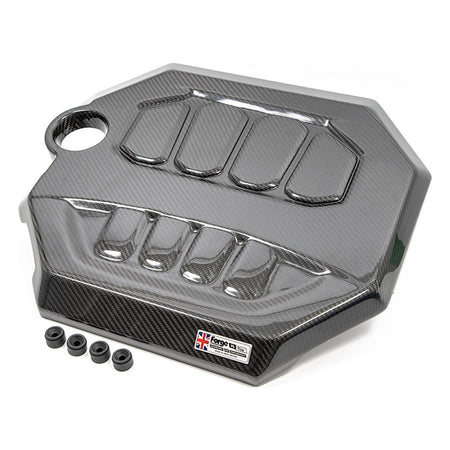 Forge carbon fibre engine cover FMEC3 detail