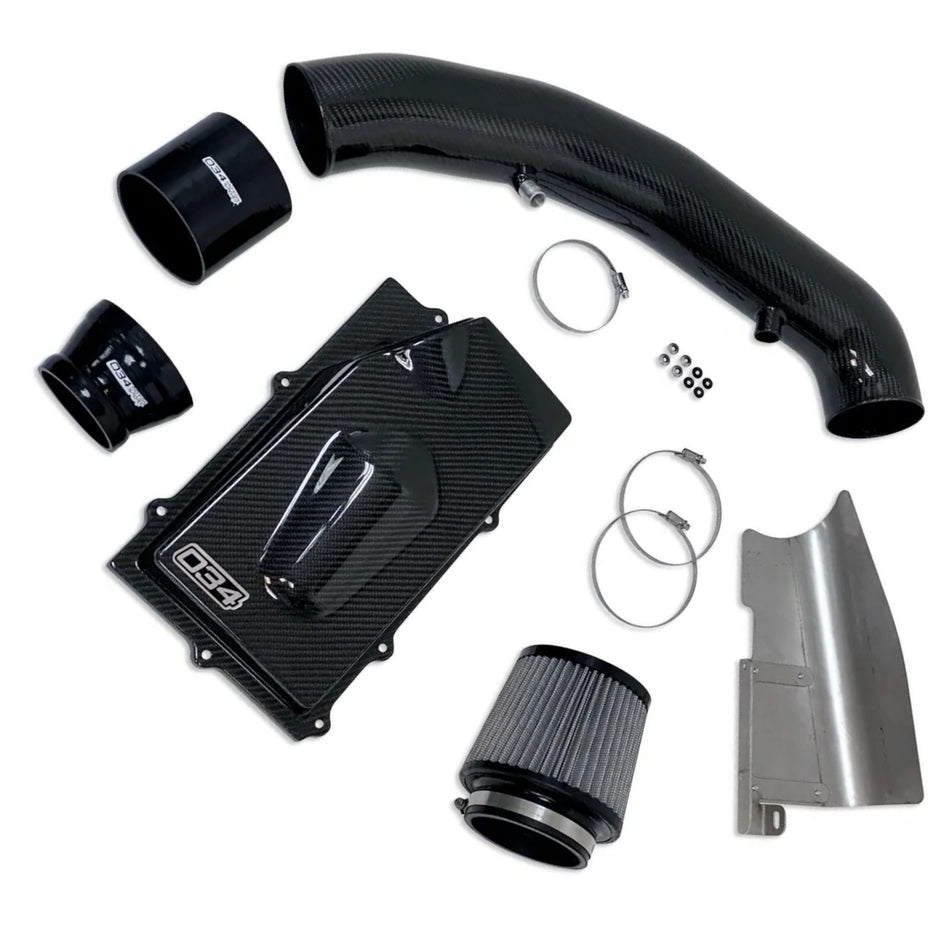 034 Motorsport X34 Carbon Fibre Closed Top 4" Cold Air Intake Audi TT RS 8S RS3