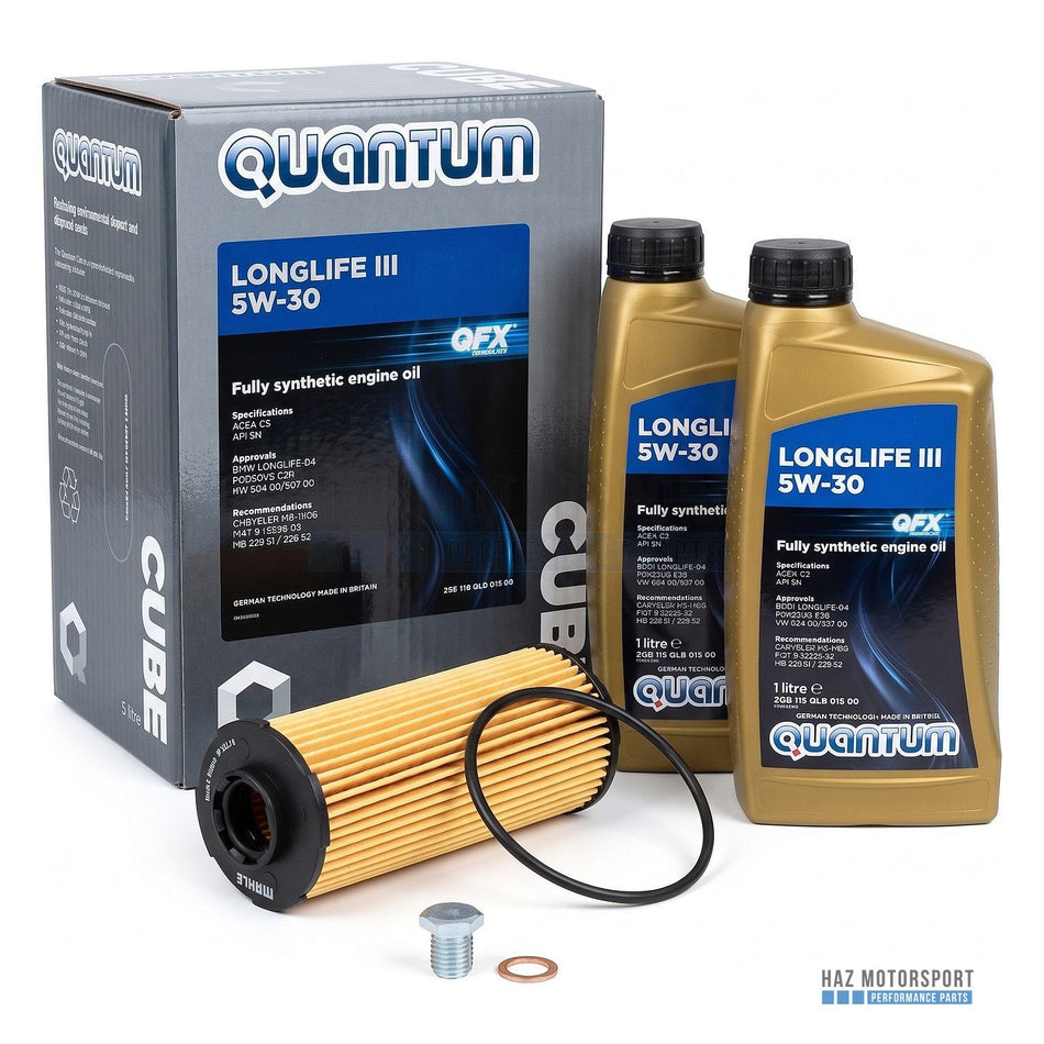 BMW B58 M140i M240i 340i Oil Service Kit Filter Sump Plug 7L Engine Oil