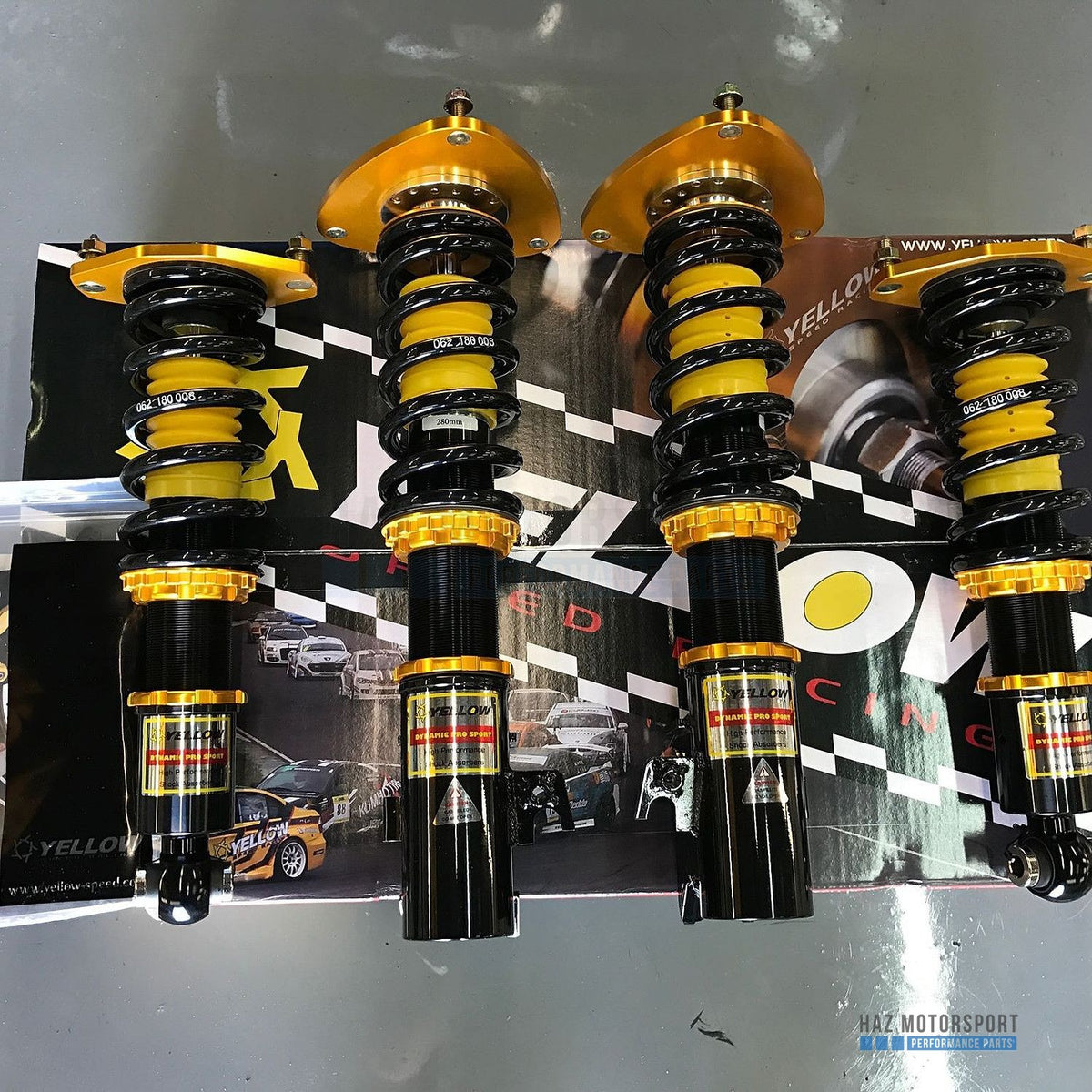 YSR Dynamic Pro Sport Coilovers - for Subaru Impreza WRX GH8 08-14 (YS01-SB-DPS010)