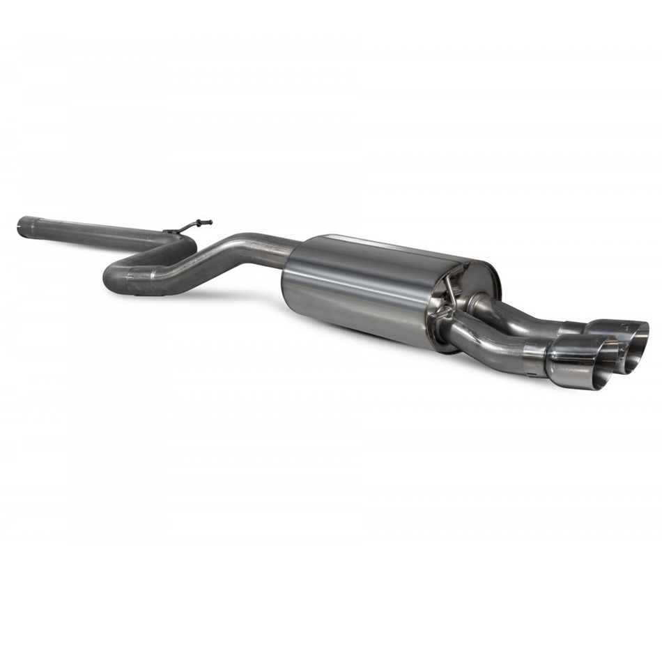 Scorpion GPF-Back Non-Resonated Exhaust System for VW Polo GTI 2.0T AW1