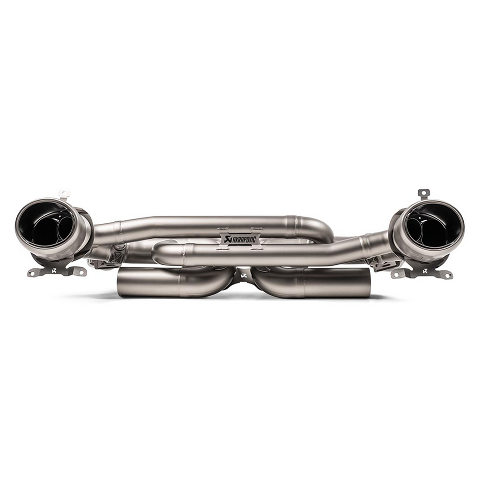 Akrapovic Slip On Race Exhaust System Titanium Porsche 911 992 Carrera S 4S GTS