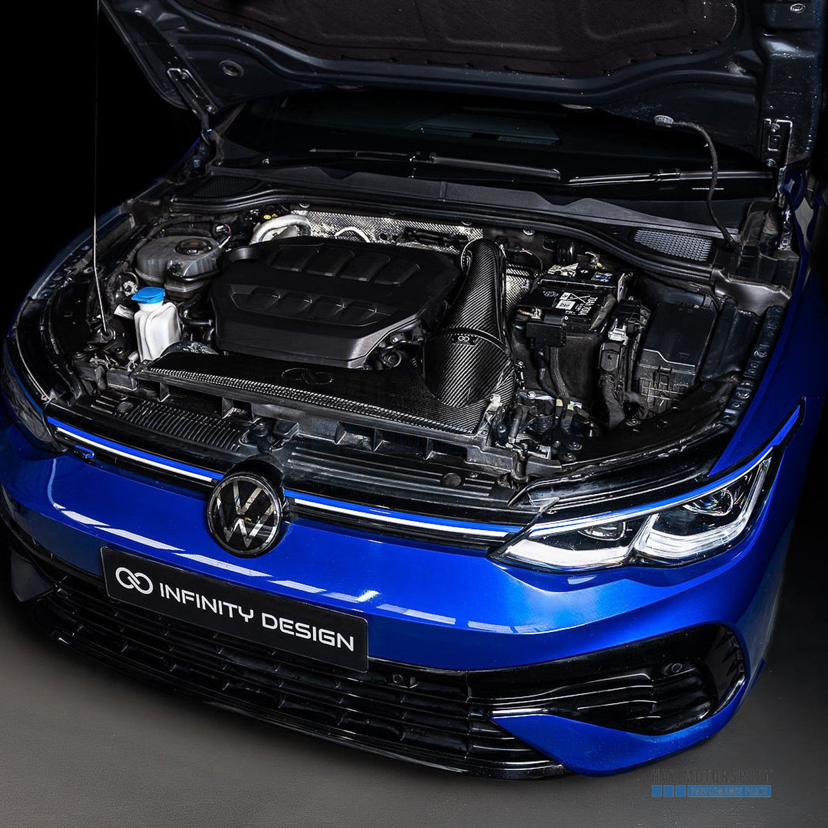 Infinity Design Carbon Fibre Gloss/Matte Intake Kit For VW Golf MK8 GTI / GTI Clubsport / R - Gloss