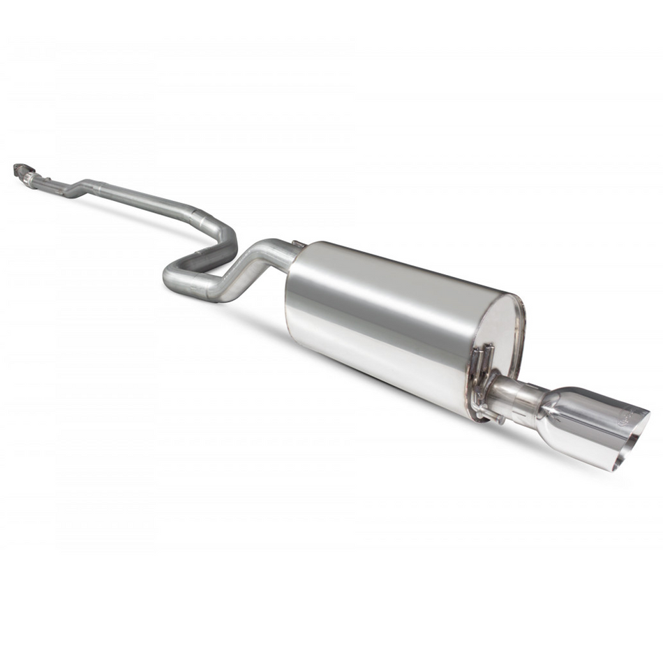 Corsa E 1.0T 14-17 Scorpion 2.5" Non-Res Catback Exhaust Polished Daytona Tip