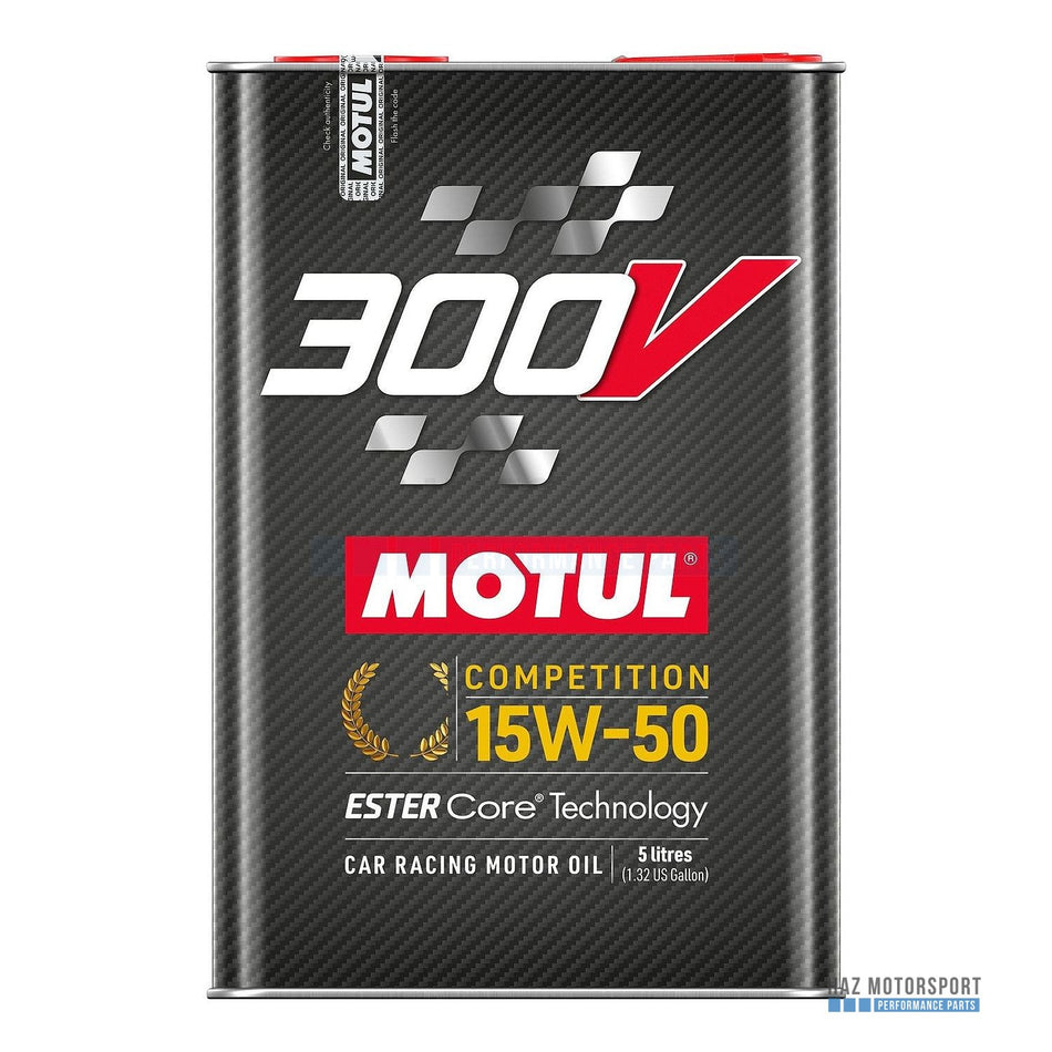 5L MOTUL 300V COMPETITION 15W-50 Ester Racing Engine Oil Motorsport Track