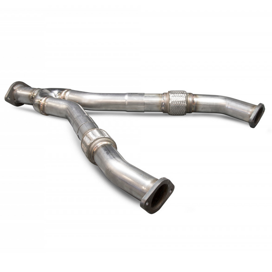 For Nissan 350Z 03-10 Scorpion 2.5" Exhaust Y-Piece Replacement Section