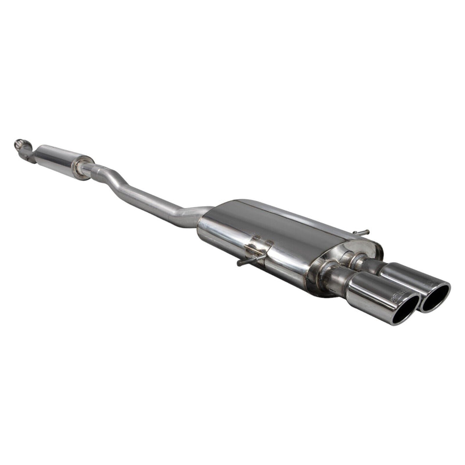 Scorpion Resonated cat-back Exhaust Silver Monaco Mini Cooper S R56 R57 R58 R59