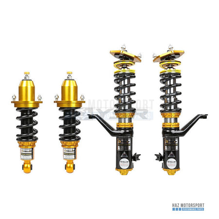 YSR Dynamic Pro Sport Inverted Coilovers - for Honda Integra Type R DC5 02-06 (YS01-HD-DPS020-13-i) - Orange