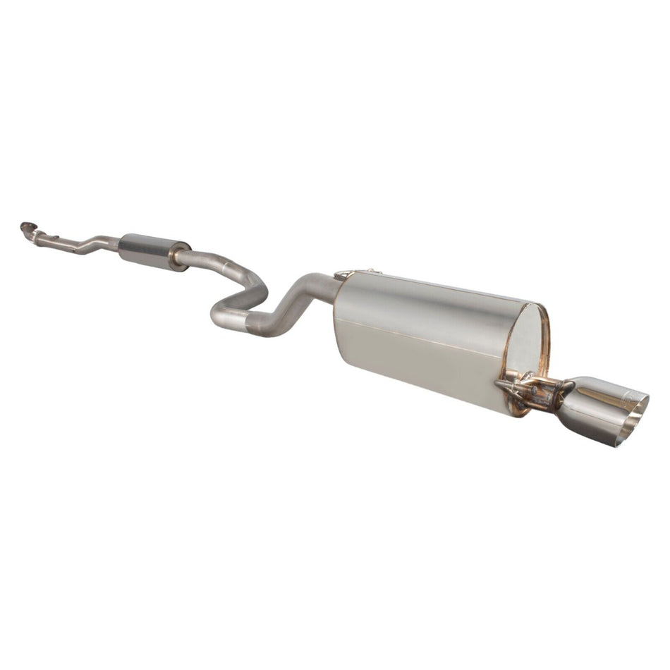 Corsa D 1.0/1.2/1.4 06-14 2.5" Resonated Catback Exhaust Polished Daytona Tip