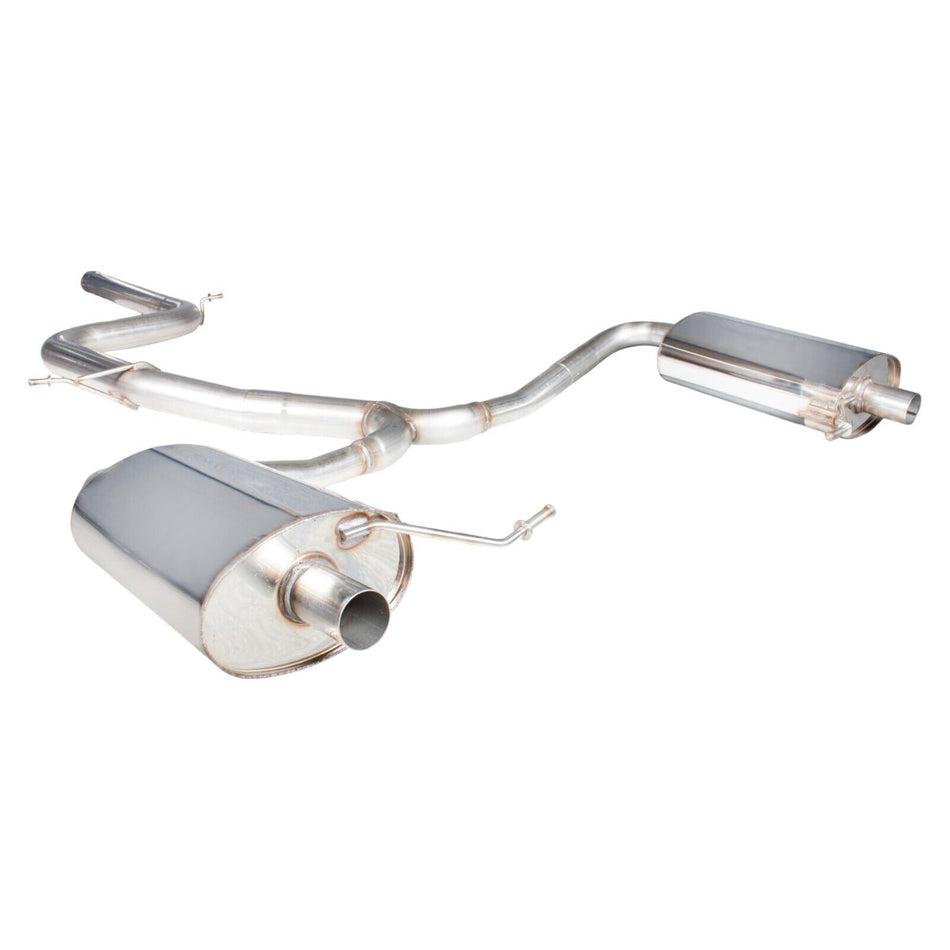 Skoda Octavia VRS 2.0TFSI 13-18 2.5" Non-Res Catback Exhaust Stainless Fits OE