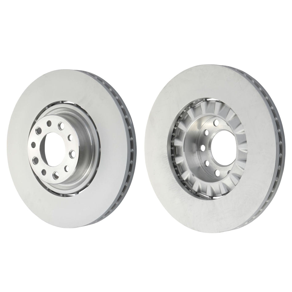 SHW Front Brake Discs Smooth 400x38mm X2 For Bentley Mulsanne 6.8 / 6.8 Speed 3Y