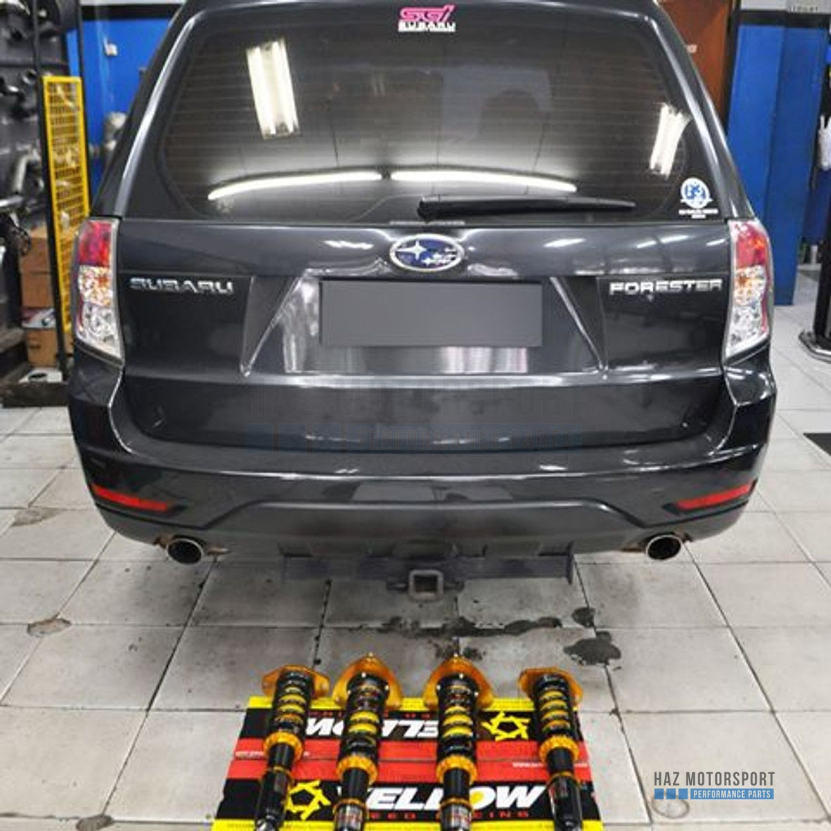YSR Dynamic Pro Sport Coilovers - for Subaru Forester SH 08-12 V2 Raised (YS01-SB-DPS003-10)