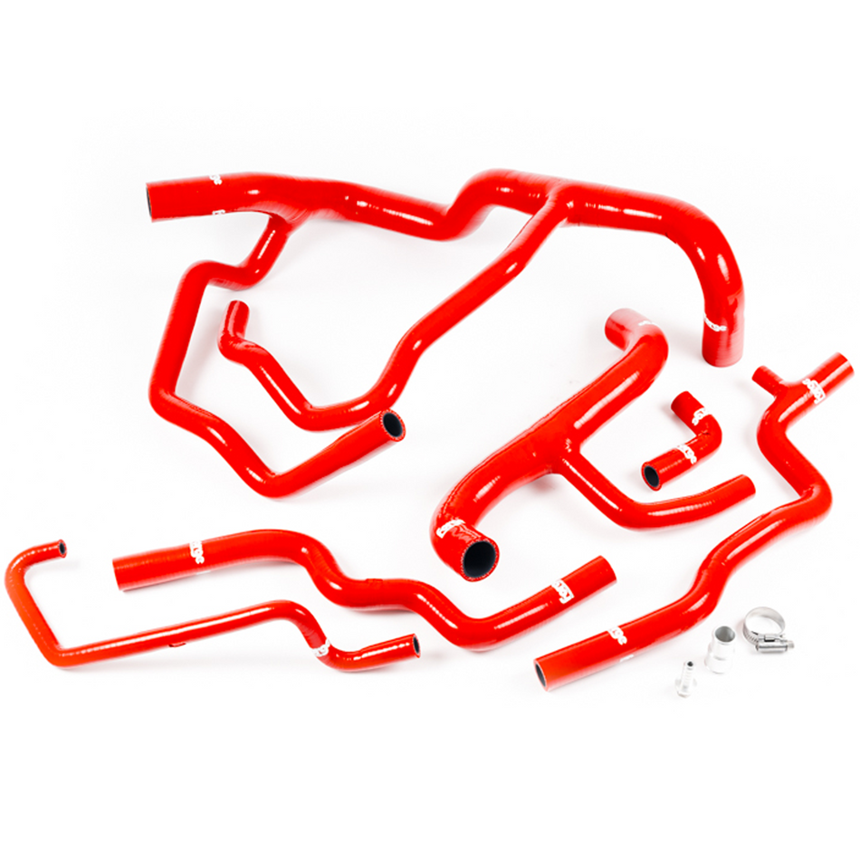 Forge Motorsport Silicone Coolant Hose Kit Red For Renault Clio RS 197/200 MK3