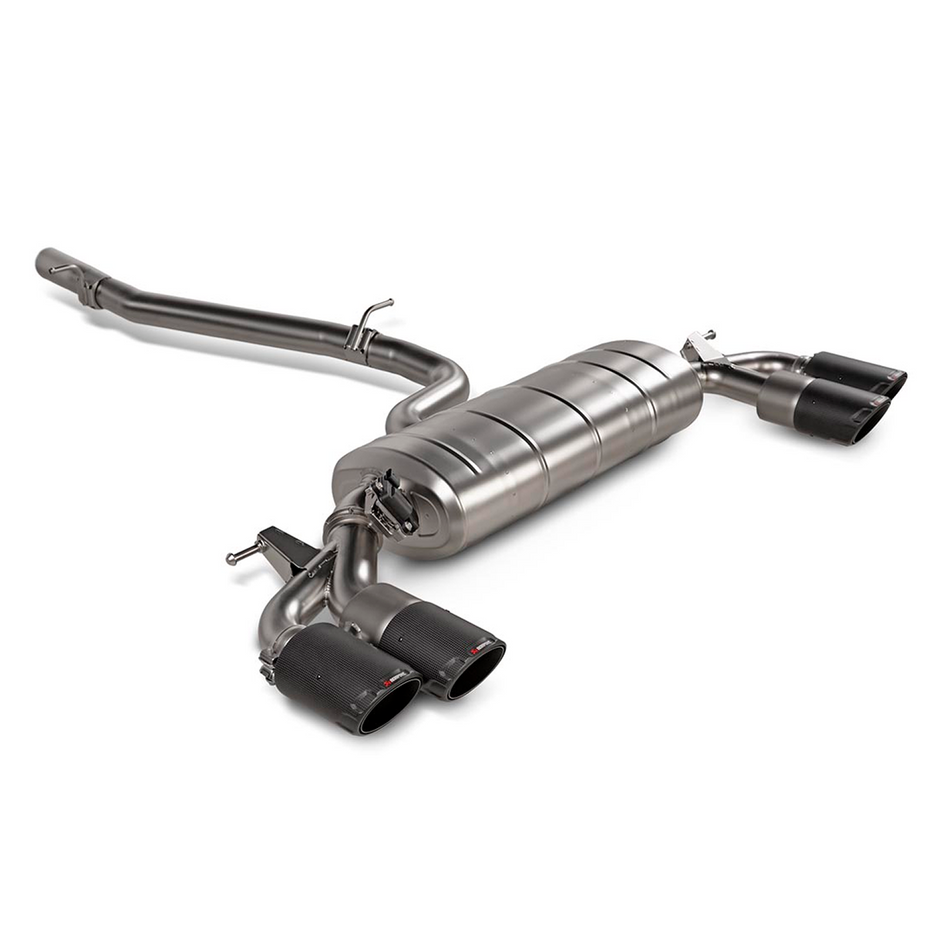 Akrapovic Evolution Line Catback Exhaust System Titanium Audi S3 8Y Saloon