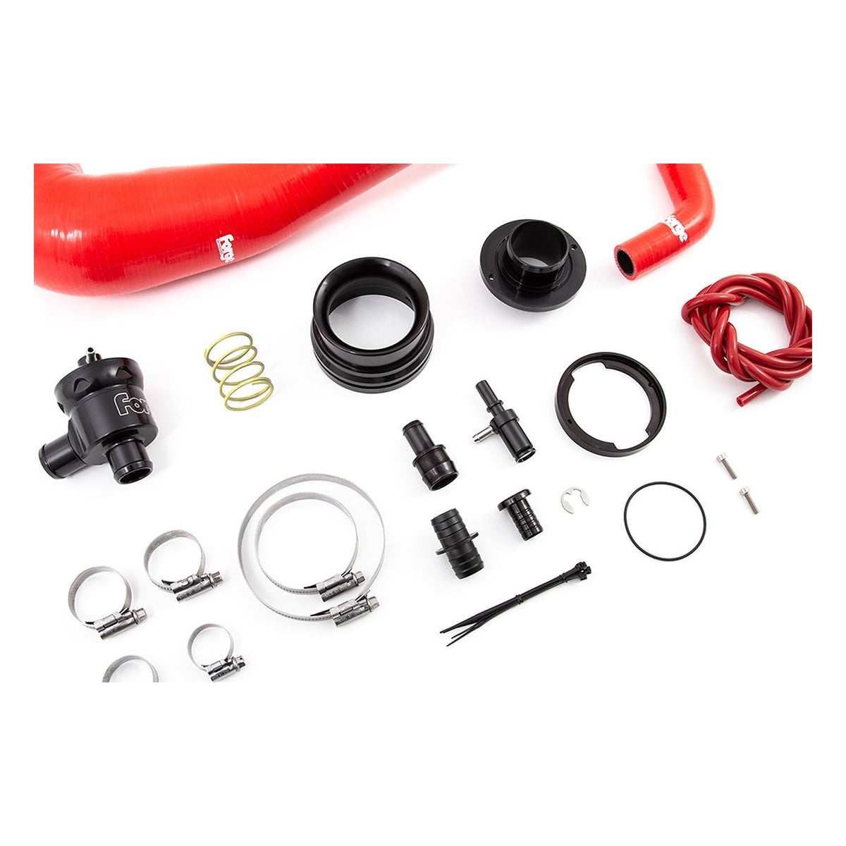 Forge FMDV30 kit components - red