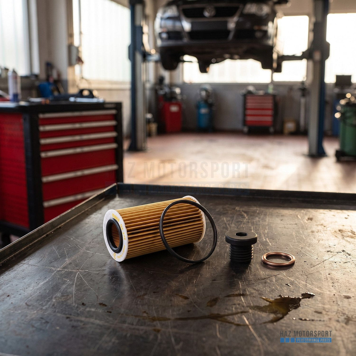 Audi RS3 8V 8Y TTRS RSQ3 Cupra VZ5 2.5 TFSI Oil Filter & Sump Plug Service Kit